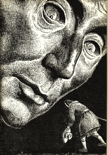 Gulliver meets a Brobdingnagian