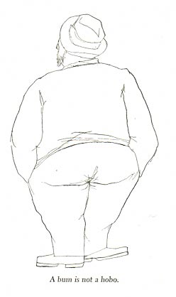 A Bum is not a hobo
