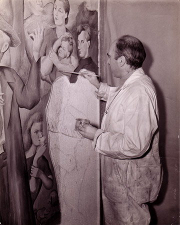 Painting Don Quixote